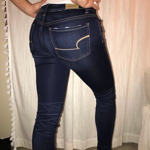 Dark wash American Eagle Jeans